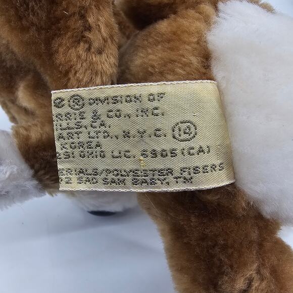 Vintage Applause 1984 Sad Plush 6" Boy Sad Eyes Dog Stuffed Animal Nostalgia - Picture 6 of 8